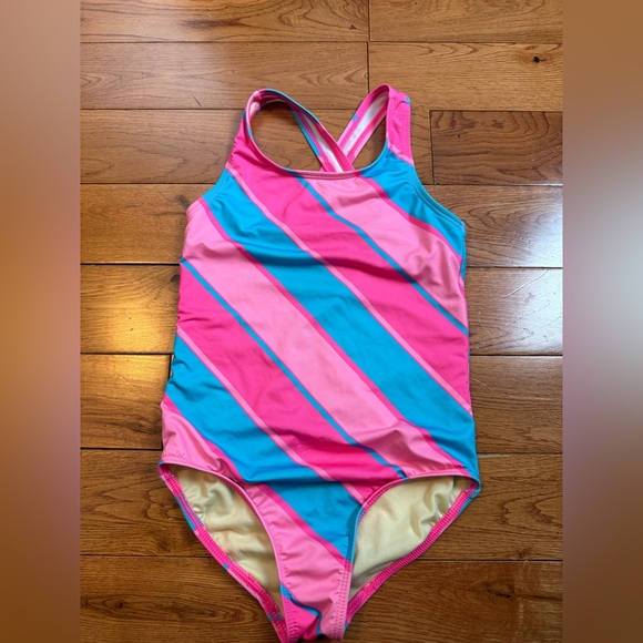 Lands End Girls One Piece Swimsuits - Picture 2 of 8